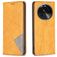 Mobigear Rhombus Slim OPPO Find X6 Hoesje Bookcase - Cognac