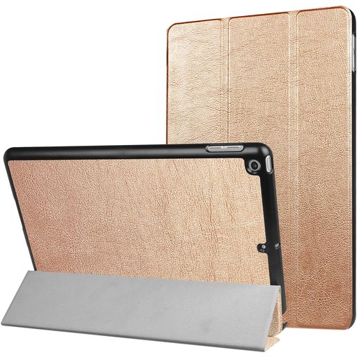 Mobigear Tri-Fold iPad 6 (2018) Hoes Bookcase - Goud