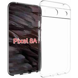 Mobigear Basics Doorzichtig Google Pixel 8a Hoesje Flexibel TPU Backcover - Transparant