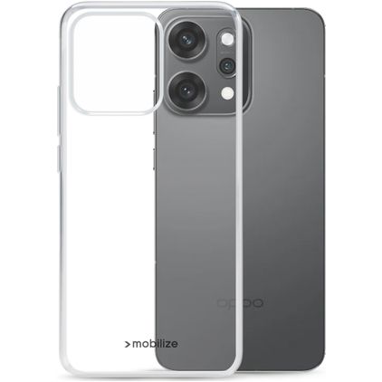 Mobilize Gelly Case Doorzichtig OPPO Reno 14 Pro Hoesje Flexibel TPU Backcover - Transparant