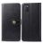 Mobigear Snap Button OPPO A52 Hoesje Bookcase Portemonnee - Zwart