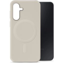 My Style Protective Flex Samsung Galaxy A17 MagSafe Hoesje Flexibel TPU Backcover - Antique White
