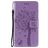 Mobigear Tree Samsung Galaxy S21 Hoesje Bookcase Portemonnee - Paars