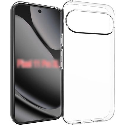 Mobigear Basics Doorzichtig Google Pixel 11 Pro XL Hoesje Flexibel TPU Backcover - Transparant