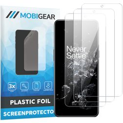 Mobigear OnePlus 10T Screenprotector Folie - Case Friendly (3-Pack)