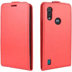 Mobigear Motorola Moto E6s (2020) Hoesje Flipcase - Rood