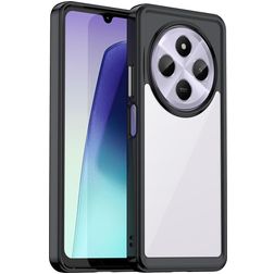 Mobigear Crystal Xiaomi Redmi 14C Hoesje Hardcase Backcover - Zwart