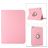Mobigear DuoStand iPad 11 (2025) Hoes Draaibare Bookcase - Roze