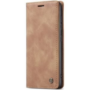 Caseme 013 Samsung Galaxy A21s Hoesje Bookcase Portemonnee - Bruin