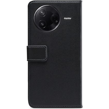 Mobilize Classic Gelly POCO F7 Pro Hoesje Bookcase Portemonnee - Zwart