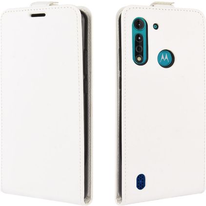 Mobigear Motorola Moto G8 Power Lite Hoesje Flipcase - Wit