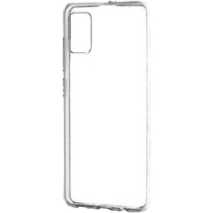 Mobiparts Classic Doorzichtig Samsung Galaxy A51 Hoesje Flexibel TPU Backcover - Transparant