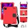 Mobigear HexStrap iPad Pro 11 Inch (2024) Hoes EVA Schuim Backcover + Schouderband - Rood