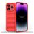 Mobigear Bumpy iPhone 15 Pro Max Hoesje Flexibel TPU Backcover - Rood