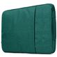 Mobigear Denim Zipper Laptop Sleeve 11 inch Laptop hoes - Groen