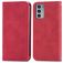 Mobigear Retro Slim Motorola Edge 20 Hoesje Bookcase Portemonnee - Rood