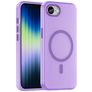 Mobigear Shockproof iPhone 16e MagSafe Hoesje Hardcase Backcover - Paars