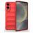 Mobigear Bumpy Samsung Galaxy S25 Edge Hoesje Flexibel TPU Backcover - Rood