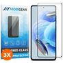 Mobigear Premium Xiaomi Redmi Note 12 Pro Glazen Screenprotector - Case Friendly - Zwart (3-Pack)