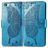 Mobigear Butterfly iPhone 7 Hoesje Bookcase Portemonnee - Blauw