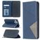 Mobigear Rhombus Slim iPhone 12 Hoesje Bookcase - Blauw