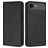 Mobigear Frosted Flip iPhone Air Hoesje Bookcase Portemonnee - Zwart