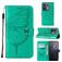 Mobigear Butterfly OPPO Reno 8 5G Hoesje Bookcase Portemonnee - Groen