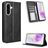 Mobigear Sensation Samsung Galaxy A56 Hoesje Bookcase Portemonnee - Zwart