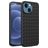Mobigear Woven iPhone 14 Plus Hoesje Flexibel TPU Backcover - Zwart