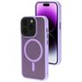 Mobiparts Hardcover iPhone 14 Pro MagSafe Hoesje Hardcase Backcover - Satin Lila