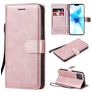 Mobigear Premium iPhone 12 Hoesje Bookcase Portemonnee - Roségoud