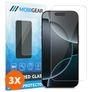 Mobigear iPhone 16 Pro Glazen Screenprotector - Case Friendly (3-Pack)