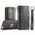 Caseme 01 iPhone 6s Hoesje Uitneembare 2in1 Bookcase Portemonnee - Zwart