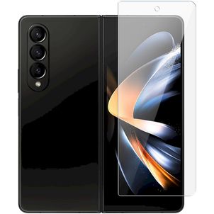 Mobigear Premium Samsung Galaxy Z Fold 4 Glazen Screenprotector - Case Friendly - Zwart