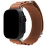 Mobilize Alpine Nylon Apple Watch Bandje Gespsluiting - 42/41/40/38 mm - Terracotta
