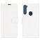 Mobigear Classic Motorola One Fusion Plus Hoesje Bookcase Portemonnee - Wit