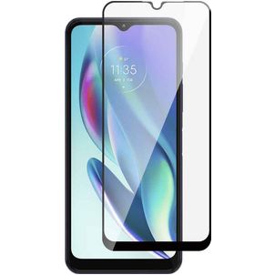 Mobigear Premium Motorola Moto G50 Glazen Screenprotector - Case Friendly - Zwart