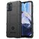 Mobigear Rugged Shield Motorola Moto E22i Hoesje Flexibel TPU Backcover Shockproof - Zwart