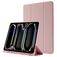 Mobigear Tri-Fold Gel iPad Pro 13 Inch (2024) Hoes TPU,Kunstleer Bookcase + Stylus Houder - Roze