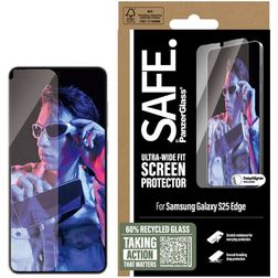 SAFE by PanzerGlass Ultra-Wide-Fit Samsung Galaxy S25 Edge Glazen Screenprotector - Case Friendly