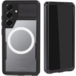 Mobilize Waterproof Samsung Galaxy S25 Plus Waterdicht MagSafe Hoesje Hardcase Backcover - Zwart