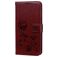 Mobigear Roses Samsung Galaxy A10 Hoesje Bookcase Portemonnee - Bruin