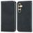 Mobigear Retro Slim Samsung Galaxy S25 Hoesje Bookcase Portemonnee - Zwart
