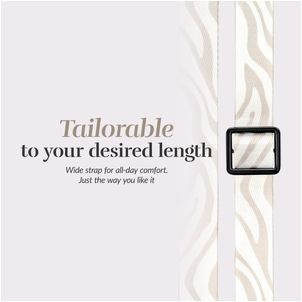 MIO Lanyard Universeel Telefoonkoord Verstelbaar - Sandy Zebra