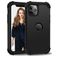 Mobigear Ultra Tough iPhone 11 Pro Max Hoesje Hardcase Backcover Shockproof - Zwart