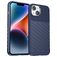 Mobigear Groove iPhone 15 Hoesje Flexibel TPU Backcover - Blauw