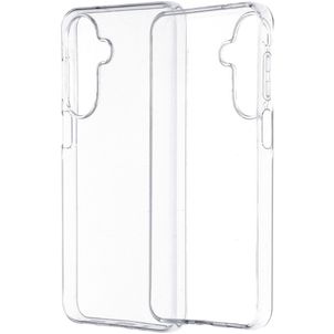 Mobiparts Classic Doorzichtig Samsung Galaxy A27 Hoesje Flexibel TPU Backcover - Transparant