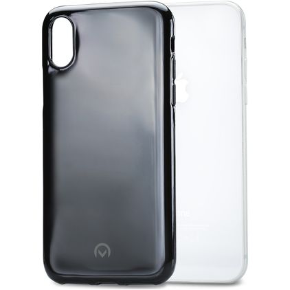 Mobilize Gelly iPhone XS Max Hoesje Flexibel TPU Backcover - Zwart