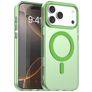 Mobigear Shockproof iPhone 18 Pro MagSafe Hoesje Hardcase Backcover - Groen