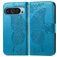 Mobigear Butterfly Google Pixel 9 Hoesje Bookcase Portemonnee - Blauw
